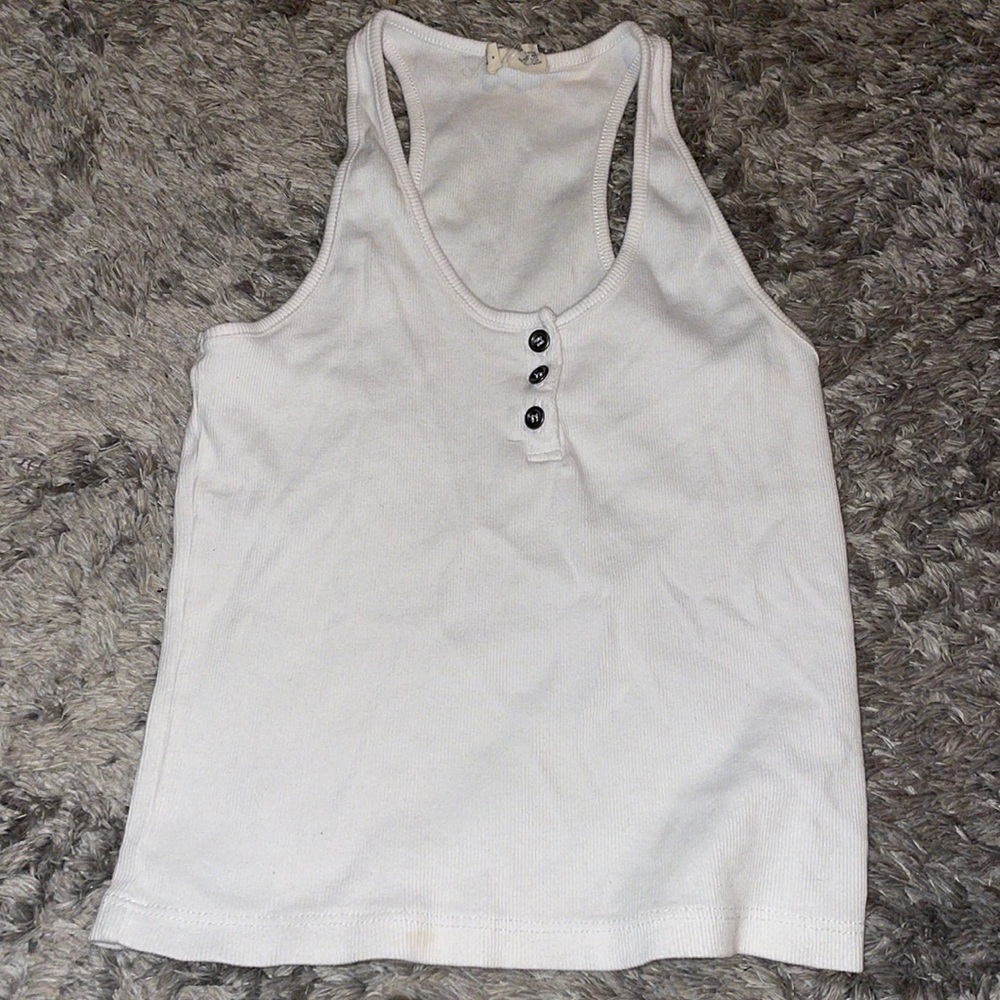 White Tank Top